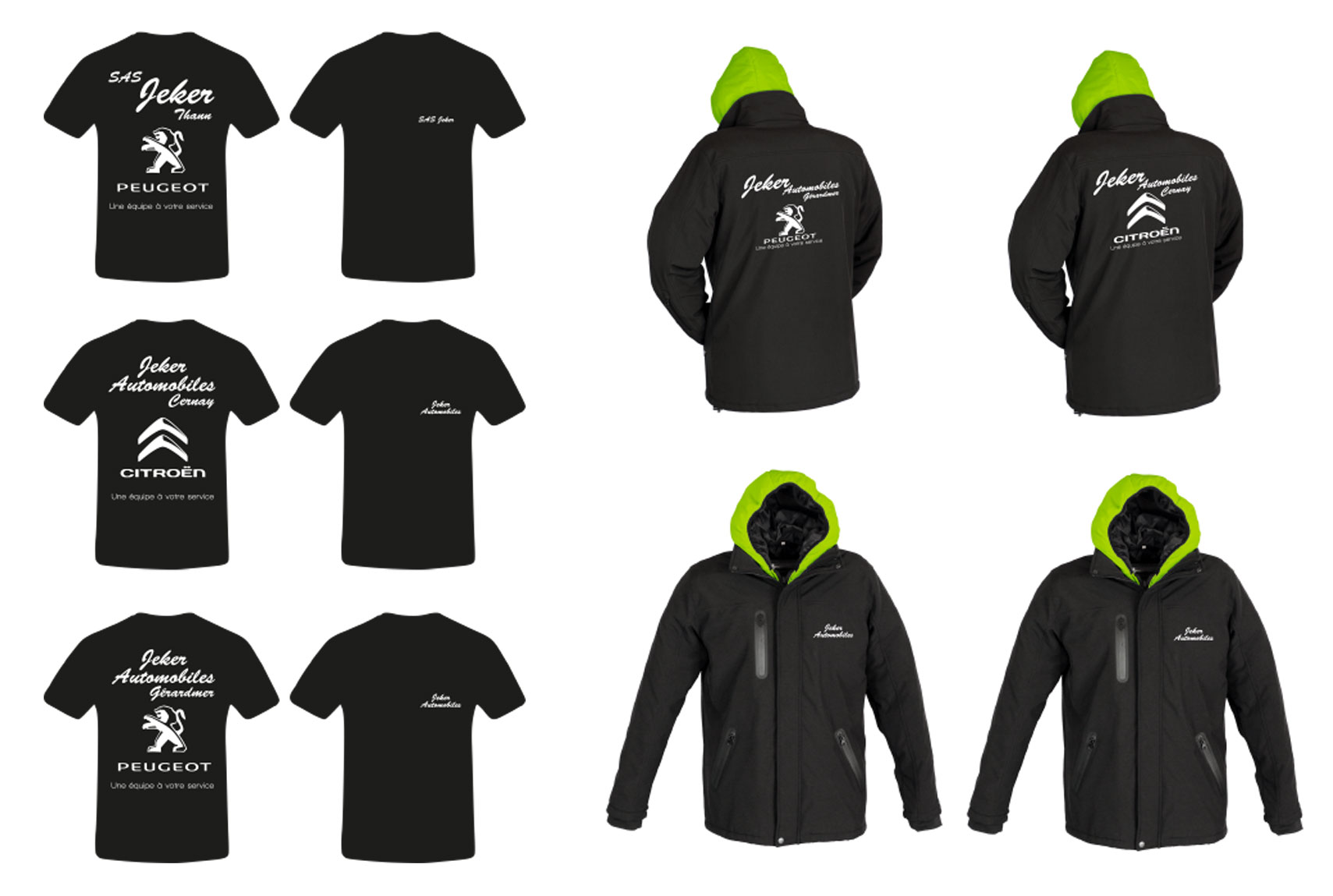 vêtements publicitaires