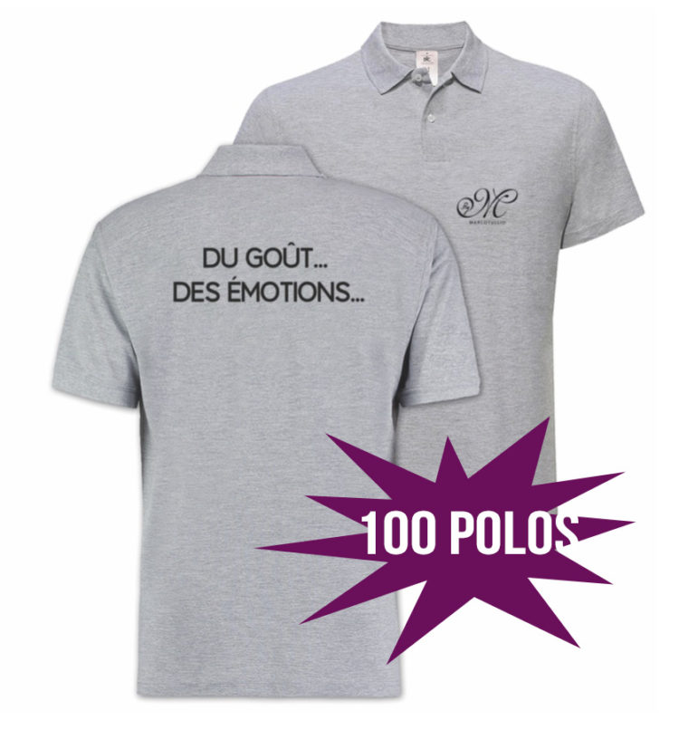 polos personnalisés